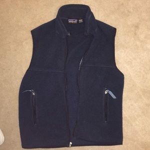 Patagonia M Navy Vest Vintage